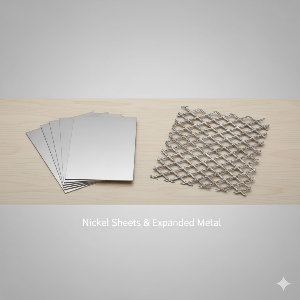 Nickel Sheets & Expanded Metal